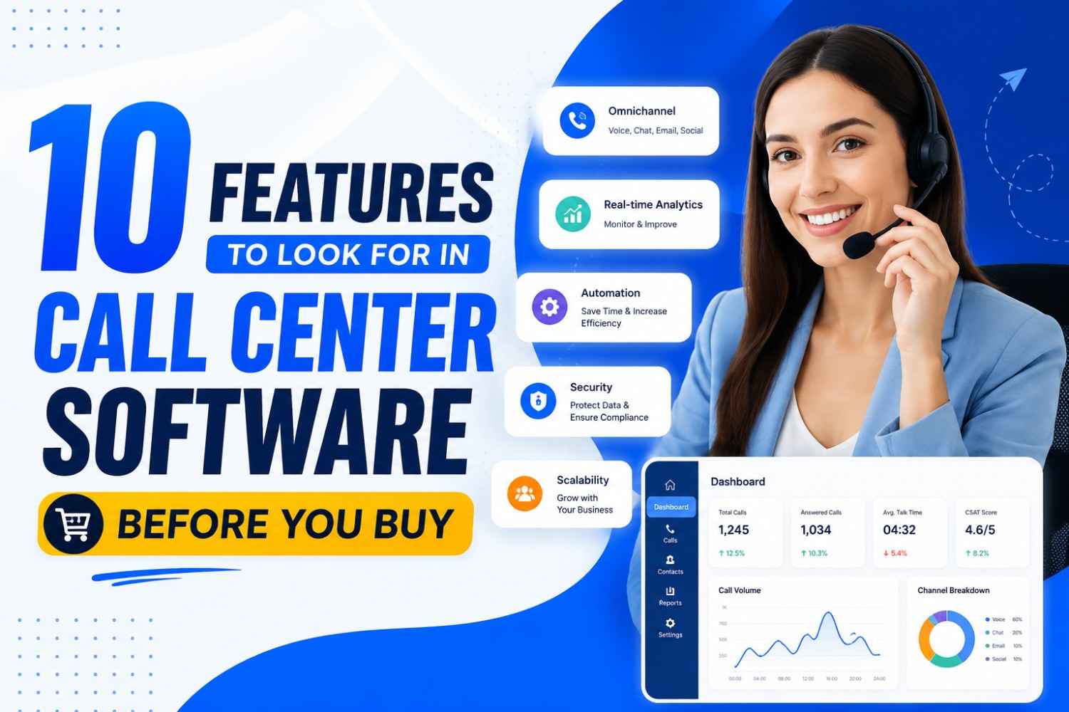 10 Features to Look for in Call Center Software Before You Buy