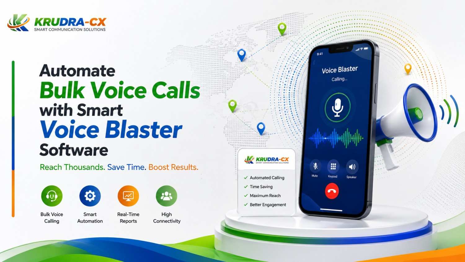 Automate Bulk Voice Calls with Smart Voice Blaster Software